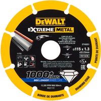 DeWalt Accessoires EXTREME METAL doorslijpschijf metaal 115x22.23x1.3mm - DT40251-QZ - thumbnail