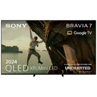 Sony Bravia 7 LED-TV 214.8 cm 85 inch Energielabel C (A - G) CI+*, DVB-C, DVB-S, DVB-S2, DVB-T, DVB-T2, Smart TV, UHD, WiFi, PVR ready Dark silver