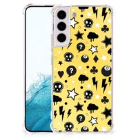 Extreme Case Samsung Galaxy S22 Plus Punk Geel - thumbnail