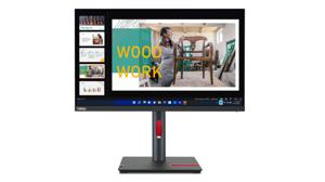 Lenovo ThinkVision P24q-30 LED-monitor Energielabel E (A - G) 60.5 cm (23.8 inch) 2560 x 1440 Pixel 16:9 4 ms DisplayPort, Audio-Line-out, USB 3.2 Gen 1 IPS LED