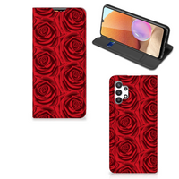 Samsung Galaxy A32 4G | A32 5G Enterprise Editie Smart Cover Red Roses - thumbnail