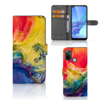 Hoesje OPPO A53 | OPPO A53s Watercolor Dark - thumbnail