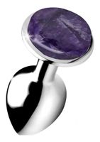 Gemstones Amethyst Gem Small Anal Plug - thumbnail