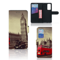 Huawei P40 Pro Flip Cover Londen - thumbnail