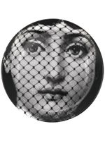 Fornasetti plat imprimé - Noir - thumbnail