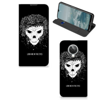 Mobiel BookCase Nokia G10 | G20 Skull Hair - thumbnail