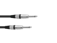 OMNITRONIC Jack cable 6.3 mono 3m bk ROAD - thumbnail