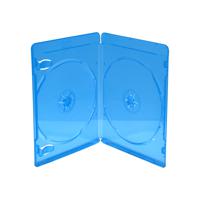 MediaRange BOX39-2-50 CD-doosje Blu-Ray-doos 2 schijven Blauw, Transparant - thumbnail