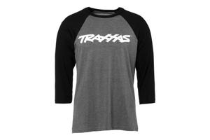 Traxxas - Traxx Raglan Shirt Grey/Black L, TRX-1369-L (TRX-1369-L)