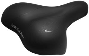 Selle san Fietszadel San Remo Lindau voor stads-/trekkingfietsen zwart (werkplaatsverpakking)