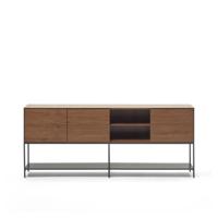 Kave Home Dressoir Vedrana Walnoot, 195cm - Bruin - thumbnail