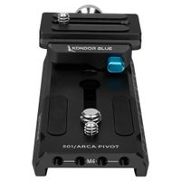 Kondor Blue 501/ARCA Pivot Camera Plate voor Ronin Raven Black - thumbnail