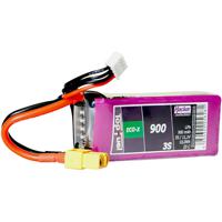 Hacker LiPo accupack 11.1 V 900 mAh Aantal cellen: 3 25 C Softcase XT60 - thumbnail