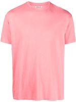 Auralee t-shirt en coton à col rond - Rose - thumbnail