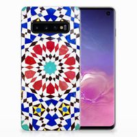 Samsung Galaxy S10 TPU Siliconen Hoesje Mozaïek