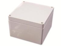 Hammond Electronics 1554PGY Universele behuizing 120 x 120 x 80 ABS Grijs-wit (RAL 7035) 1 stuk(s)