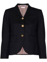 Thom Browne veste courte classique - Bleu