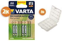 Varta AA batterijen Voordeelpak 10+2 gratis - 2100mAh - Oplaadbaar