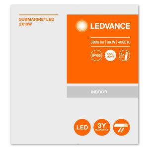 LEDVANCE SUBMARINE (EU) Kuiplamp voor vochtige ruimte LED G13 38 W Neutraalwit Grijs