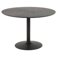 "by fonQ basic Anderson Eettafel - Ø 110 cm - Zwart "