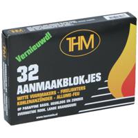 Aanmaakblokjes voor de BBQ - paraffine - 32 stuks   -