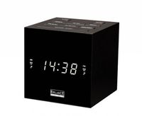 Balance wekkerradio am/fm digitaal led zwart met usb