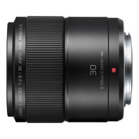 Panasonic Lumix G Macro 30mm f/2.8 ASPH Mega OIS MFT-mount objectief Zwart