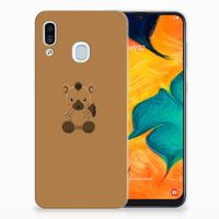 Samsung Galaxy A30 Telefoonhoesje met Naam Baby Hyena