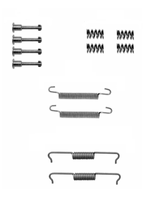 Toebehoren, parkeerremschoen ATE, u.a. für BMW, VW, Porsche, Land Rover, Mercedes-Benz, Audi