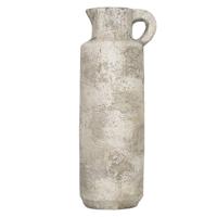 Rechte Kruik Verweerd Cement Beige (36 cm)