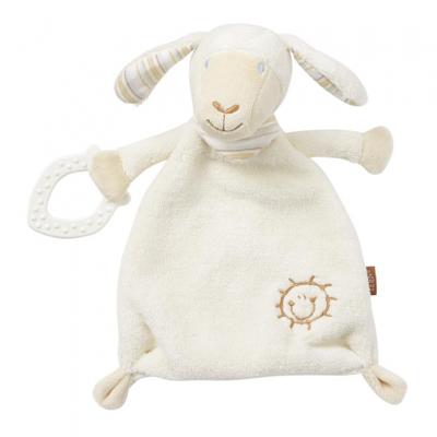 Fehn knuffeldoekje BabyLOVE schaap junior 25 cm pluche Fehn knuffeldoekje BabyLOVE schaap junior 25 cm pluche
