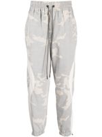 Mostly Heard Rarely Seen pantalon de jogging en velours côtelé à motif camouflage - Gris - thumbnail