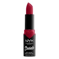NYX Professional Makeup Spicy 09 Lippenstift, suède-mat, superlicht en poederachtig, intense matte afwerking, 3,5 g