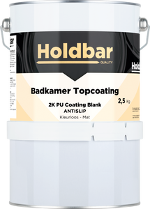 Holdbar Badkamer Topcoating Mat Antislip 2,5 kg