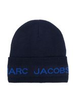 Marc Jacobs Kids bonnet à logo imprimé - Bleu - thumbnail