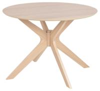 Eettafel Janine Rond MDF Lichtbruin Ø105cm - Giga Living