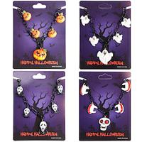 Halloween-pompoenspookketting - creatieve harshanger, perfect voor verkleedfeestjes, griezelige decoraties en trick-or-treat-accessoires Lightinthebox