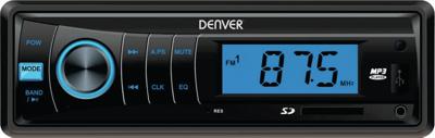Autoradio enkel DIN Denver CAU-440