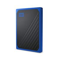 Western Digital Wdbmcg0010Bbt-Wesn Passport Go Solid State Drive, 1 TB, blauw