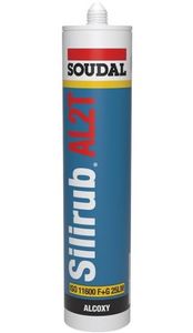 Soudal Silirub AL2T Alcoxy | Siliconenkit | Marron | 300 ml - 120651