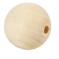 Creativ Company 56676 kabelbeschermer Ronde kraal Hout Naturel hout 6 stuk(s)