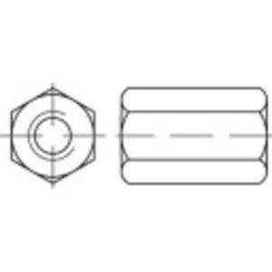 TOOLCRAFT 1067136 Lange zeskantmoeren M24 DIN 6334 RVS A4 10 stuk(s)