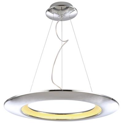 LED Hanglamp - Hangverlichting - Concepty - 35W - Natuurlijk Wit 4000K - Chroom Aluminium LED Hanglamp - Hangverlichting - Concepty - 35W - Natuurlijk Wit 4000K - Chroom Aluminium