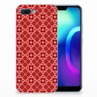 Huawei Honor 10 TPU bumper Batik Rood