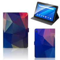 Lenovo Tab E10 Tablet Beschermhoes Polygon Dark