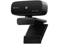 Sandberg 134-14 webcam 2 MP 1920 x 1080 Pixels USB 2.0 Zwart