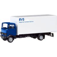 Herpa 309585 H0 Vrachtwagen Mercedes Benz 813 vrachtwagen met opbouw RVS - thumbnail