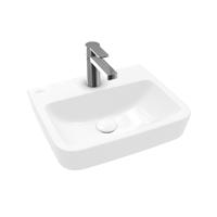 Villeroy & Boch O.novo fontein 45x37cm 1 kraangat zonder overloop ceramic+ wit 434446R1 - thumbnail