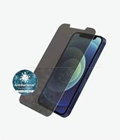 PanzerGlass P2707 Antibacteriële Privacy beschermglas geschikt voor Apple iPhone 12 Mini, Standard Fit,Klassiek