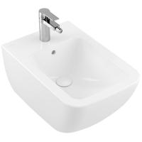 Villeroy & Boch Venticello wandbidet met 1 kraangat 37.5x56cm met overloop ceramic + wit 441100R1 - thumbnail